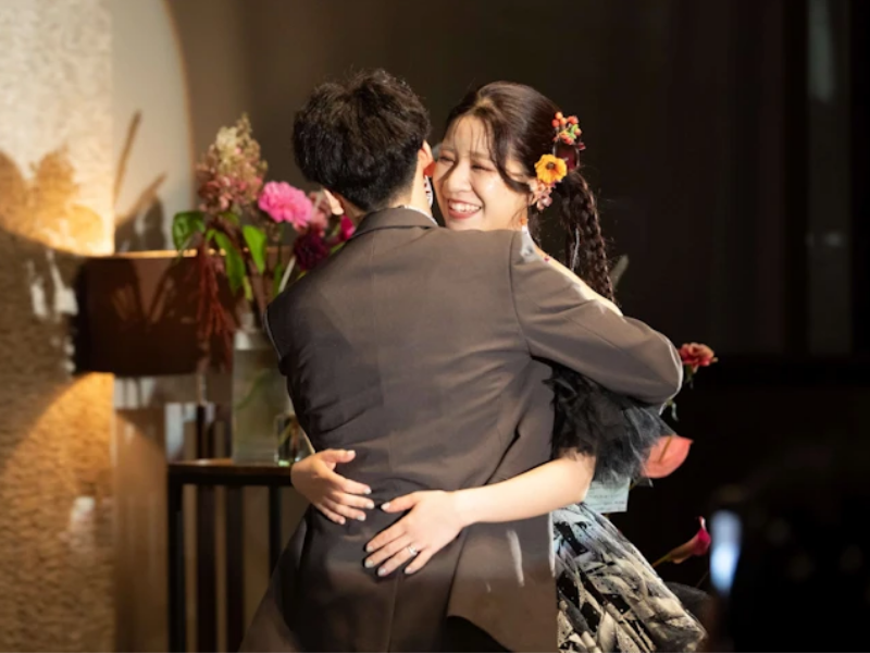 結婚式当日のスナップ写真3