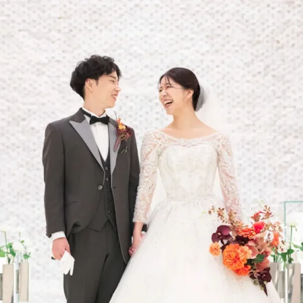 結婚式当日のスナップ写真1