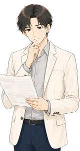 持ち込み可否に悩むイラスト